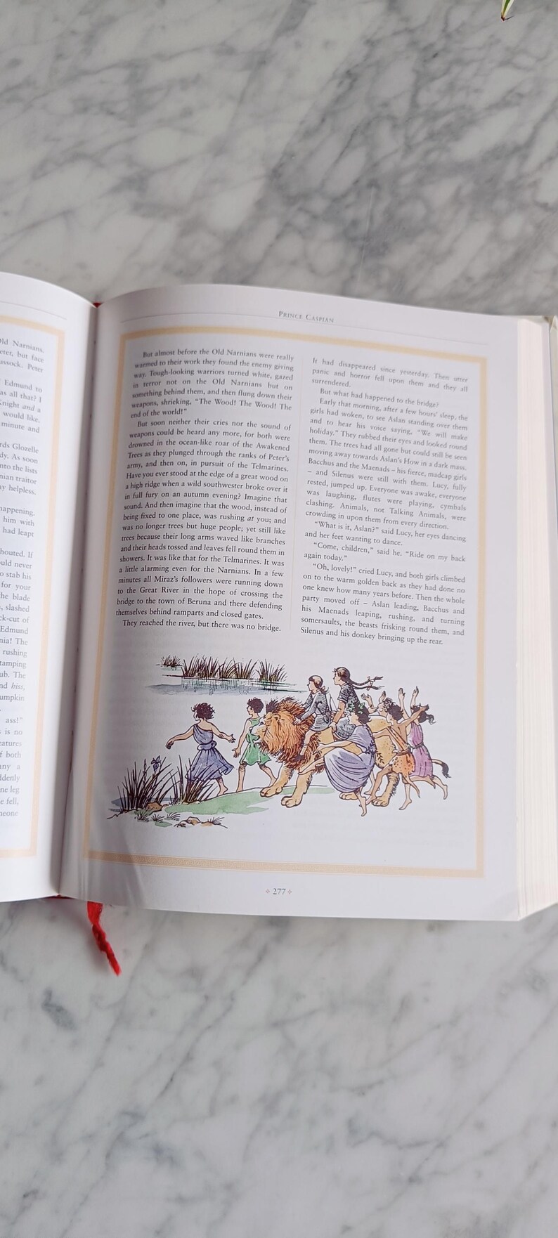 The Complete Chronicles of Narnia, C.S. Lewis, 1998 Illustrated Edition with Dust Jacket image 3
