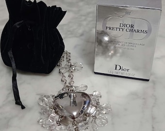 Pre-Loved Dior Pretty Charms with Swarovski Crystals Handbag Charm Pink Enhancement 002