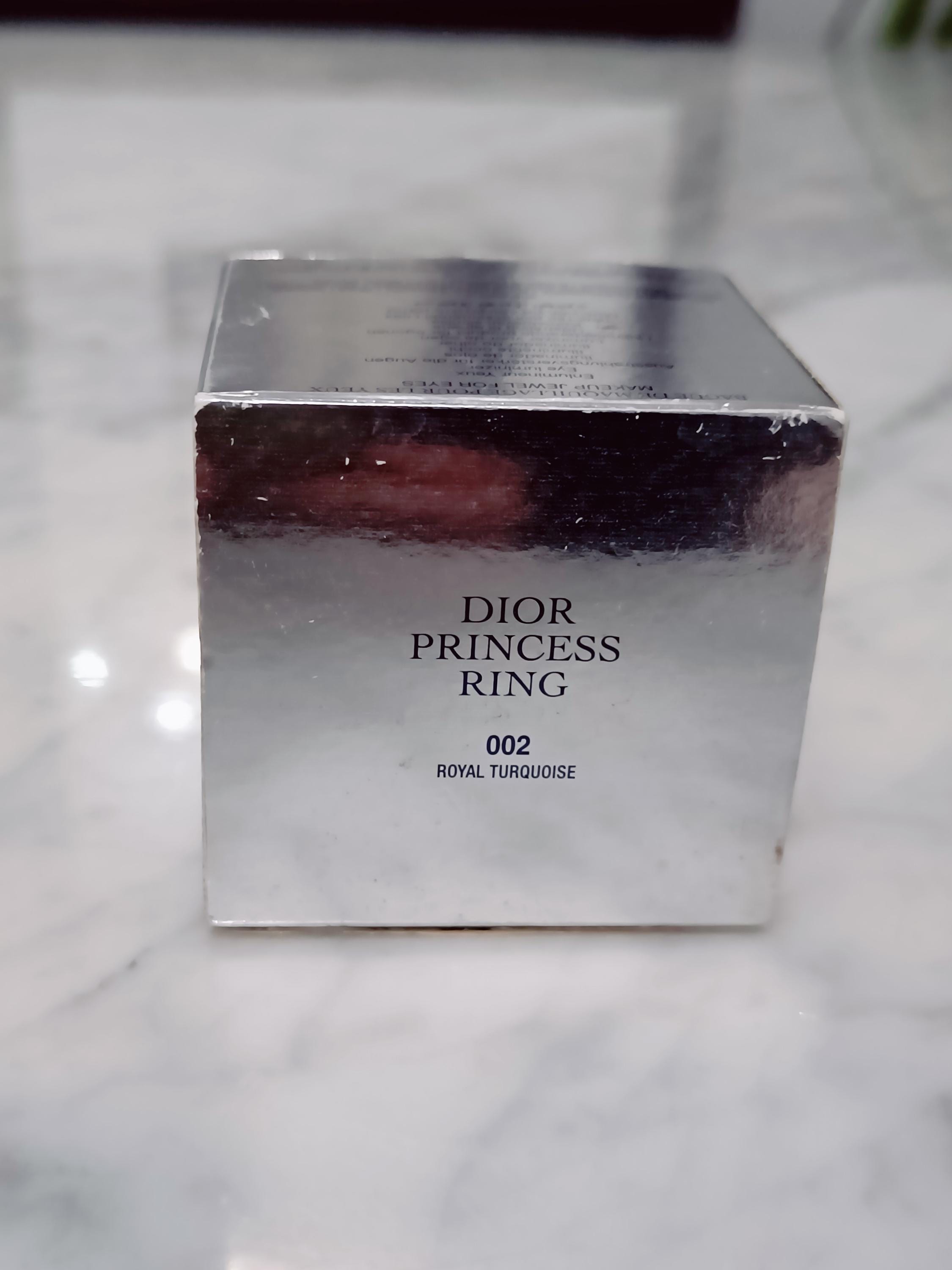 Christian Dior Princess Ring Makeup Jewel Light Blue Enamel