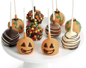Cake Pops d'Halloween et d'automne | Cake Pops d'Halloween | Cake Pops pour Thanksgiving