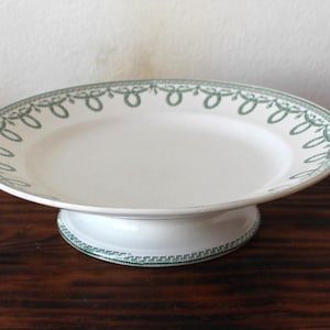 Tableware set, serving dishes, soup tureen, serving dishes, compotes, display stand in vintage Boch Frères porcelain, Bonaparte, 1930&#39;