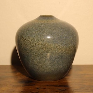 Vase, soliflore, small vase, flower, mini bouquet, signed vase, glazed ceramic vase, signed vase, stoneware vase, handmade vase