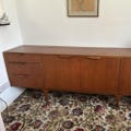McIntosh 1960s Vintage Teak Sideboard, Mid Century Modern Credenza, Retro Danish Style Cabinet, Long Wooden Buffet Storage Unit