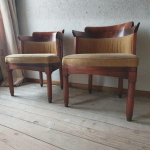 Set of 4 Schuitema Shaker Dining Chairs | High-End Dutch Wood Seating