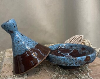 Tajín de arena marroquí para una cocina consciente: alivio terapéutico del estrés.