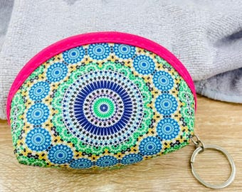 Monedero con estampado zellige marroquí - Armonía geométrica elegante