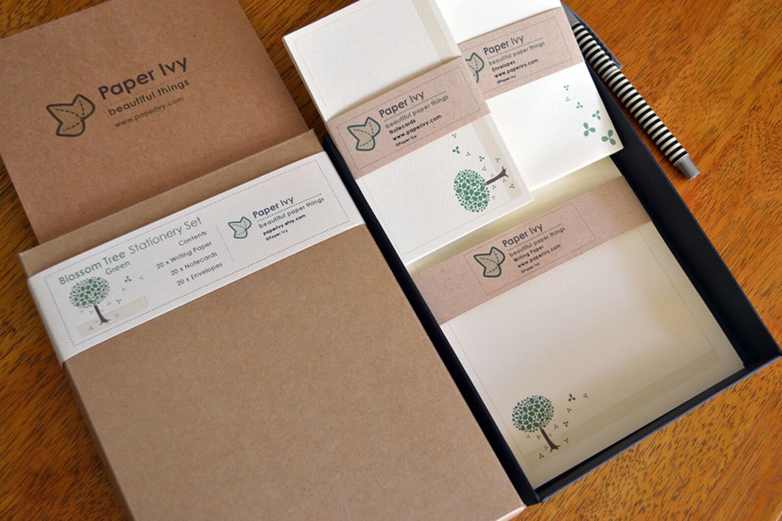 Boxed Stationery Writing Set Matching Envelopes Letter Etsy