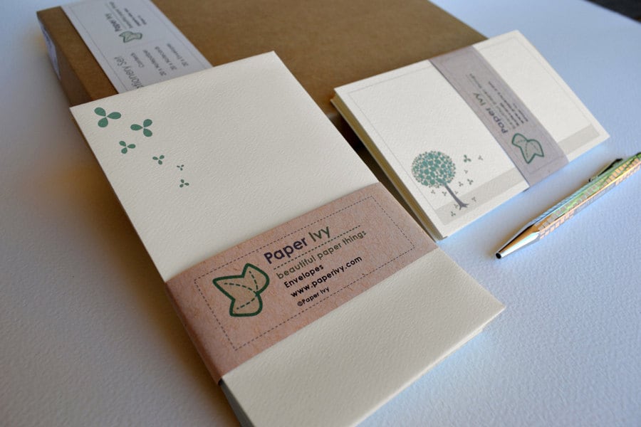 Boxed Stationery Writing Set Matching Envelopes Letter Etsy