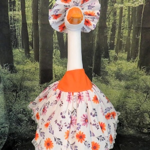 PGDH-12) 20 inch porch goose  dress with matching hat