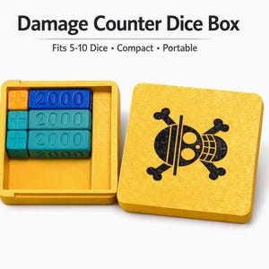 OPTCG Damage Counter Dice Box