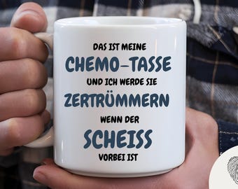 Krebs Tasse, Chemo Tasse, Krebs Geschenkidee, Cancer, Cancer, Geschenke Krebs, Hodenkrebs, Awarness, Blau, Prostatakrebs, Brustkrebs