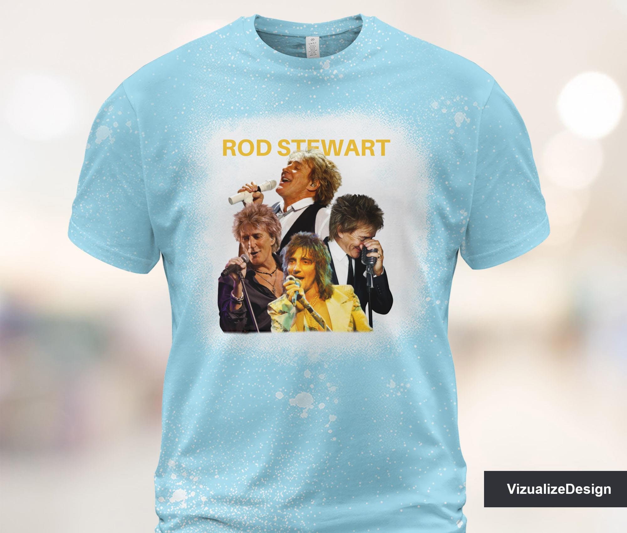 Rod Stewart Bleached 3D T shirt sold by Juan Ramón Meza Rivadeneira ...