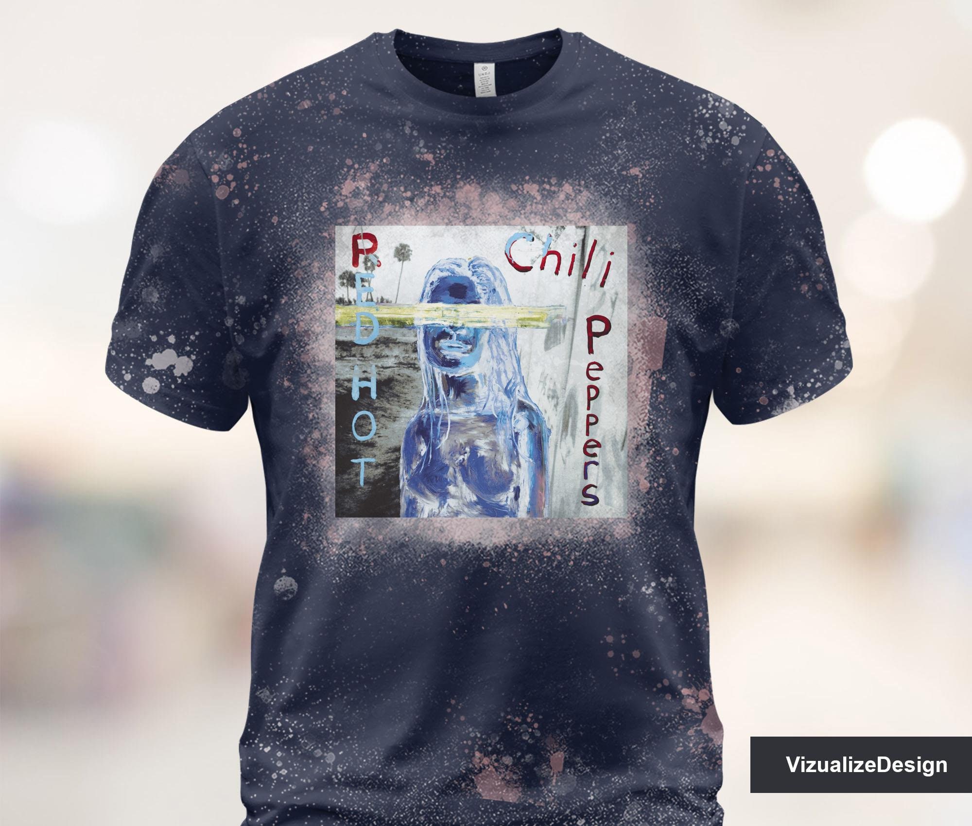 Discover Red Hot Chili Peppers - By The Way Bleached T-Shirt, Red Hot Chili Peppers Shirt #P88