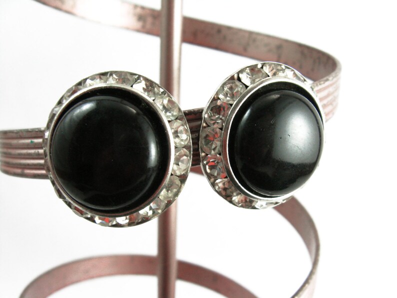 Black Earrings Evening Jewelry Little Black Dress Jewelry Etsy