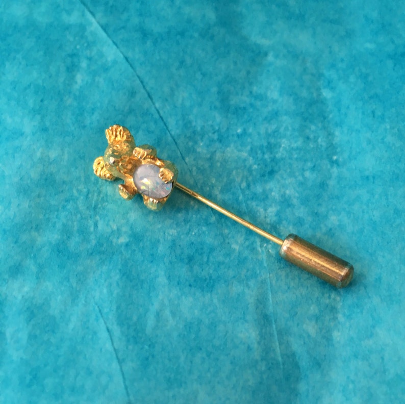 Koala Bear Pin Faux Opal Pin Koala Bear Accessories Vintage Etsy