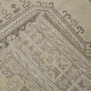 3x12 Turkish Oushak Runner Rug, Wool Entry Rug image 10