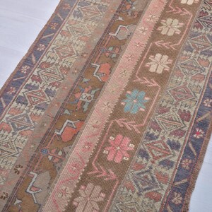 3x8 Rug,Turkish Runner Rug,Kitchen Rug,Handmade Rug,Entry Rug,3x8 Runner Rug,Rug Runner,Hallway Runner,Runner Rug,Vintage Runner,Wool Rug