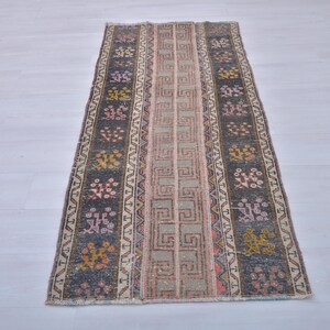 Turkish Rug,3x6 Oushak Rug,Living Room Rug,Boho Rug 3x6,Rug 3x6,3x6 Area Rug,Vintage Handmade Rug,3x6 Soft Rug,3x6 Rug,Wool Rug,Area Rug