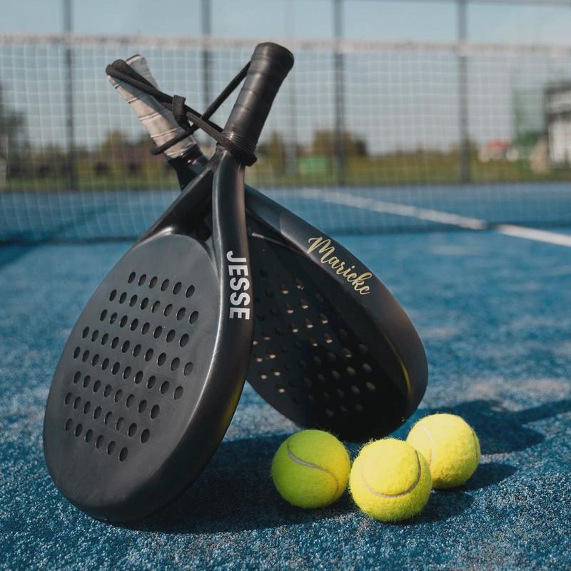 Padel Racket Name Sticker – Personalized Sports Stickers | Waterproof ...
