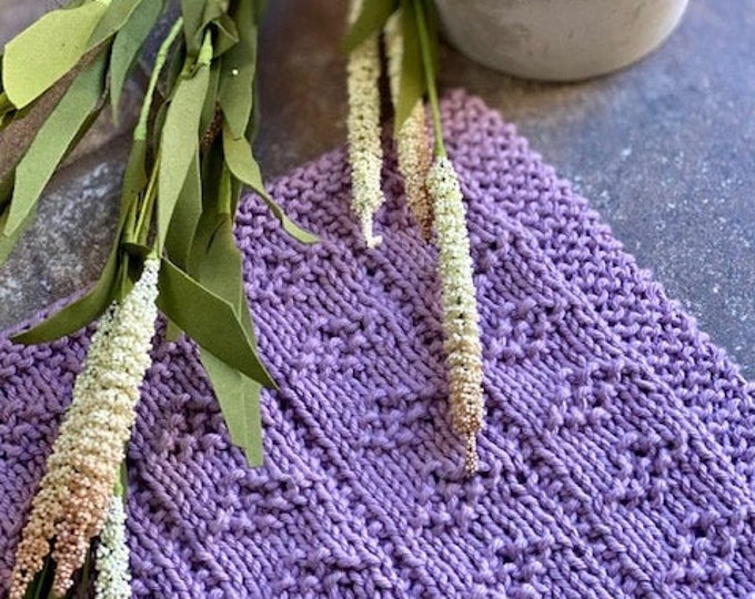 6 Knit Dishcloth PATTERNS: Eco-friendly Diy Tutorials - Instant ...