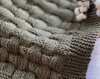 Knit your own baby blanket sale