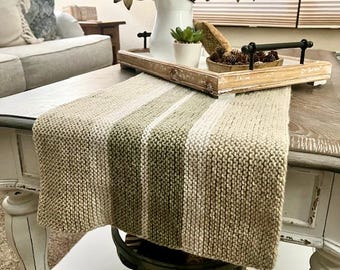 PATRÓN DE TEJIDO - Camino de mesa de punto Talia, Patrón de casa de punto, Patrón de camino de mesa de punto, Camino de mesa de punto, Cubremesas