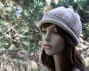 KNITTING PATTERN - Abby Hat, Knit Hat Pattern, Knitted Hat, Knitted Hat Pattern