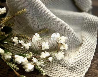 PATRÓN DE TEJIDO - Patrón de manta de bebé de punto "Dulces Sueños", manta de bebé de punto, patrón de manta de punto, manta de cuna, manta de cochecito