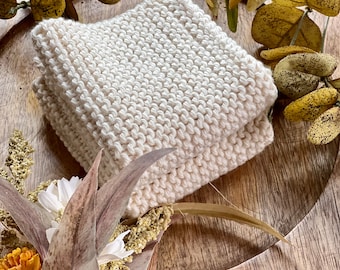 PATRÓN DE TEJIDO - Paño de cocina sencillo, Patrón de paño de cocina de punto, Patrón de paño de cocina de punto, Patrón de paño de cocina de punto