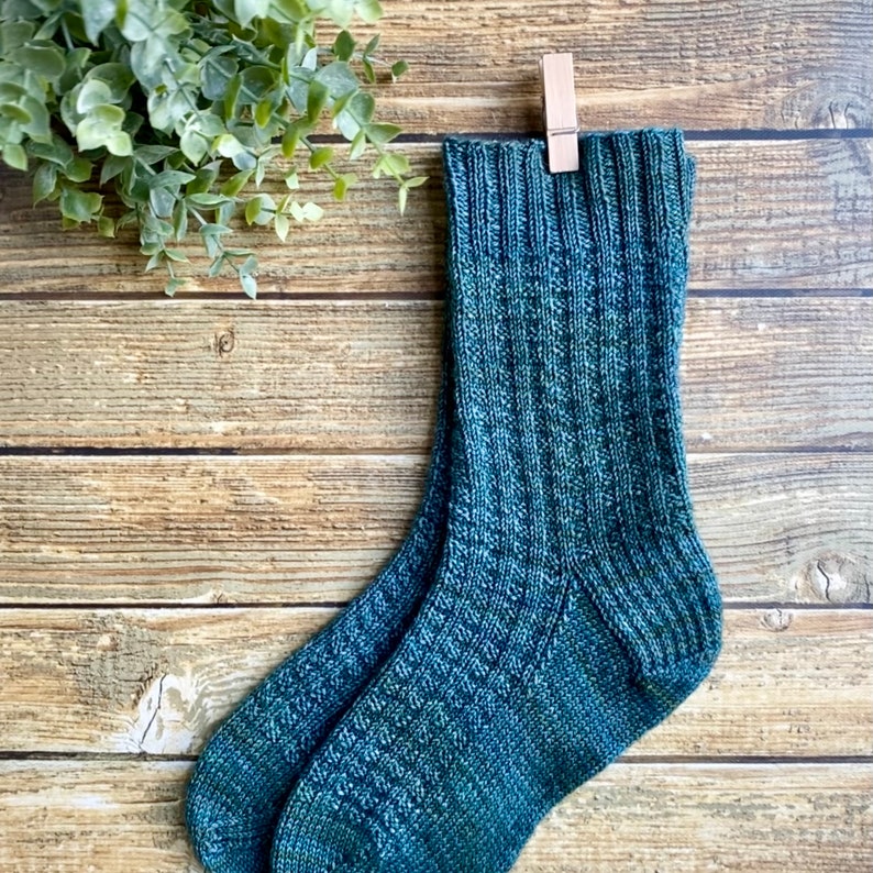 KNITTING PATTERN Oh Hello Sock, Knit Sock Pattern, Sock Pattern, Knitted Sock image 8