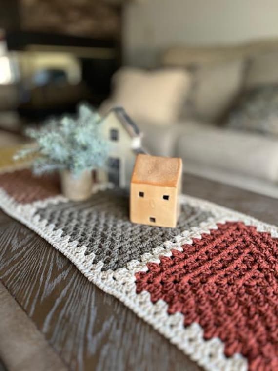 かぎ針テーブルランナー かぎ針テーブルランナー