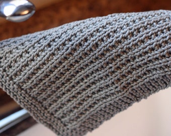 KNITTING PATTERN - Off the Grid Dishcloth, Knit Dishcloth Pattern, Knitted Dishcloth Pattern, Knit Washcloth Pattern