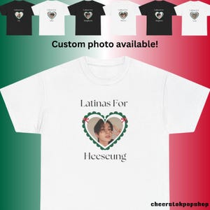 latinas for Enhypen members, custom enhypen shirt, enhypen concert shirt, enhypen merch, kpop tshirt, walk the line tour