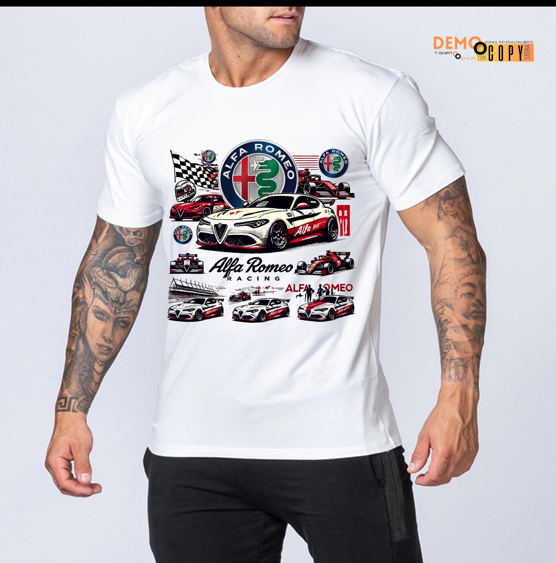 Mens Tshirt T Shirt F1 Alfa Romeo Alfa Romeo Racing F1 Men's
