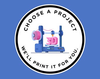 Custom 3D Printing Service / On-demand printing