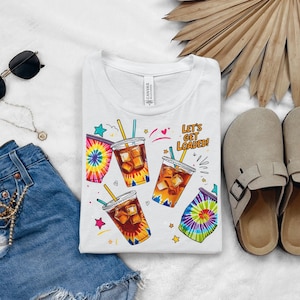 Let&#39;s Get Loaded Tea Png Sublimation Design, Love Tea Junkie Clipart, Get Loaded Tea Png, Summer Png, Loaded Tea Png, Digital Download