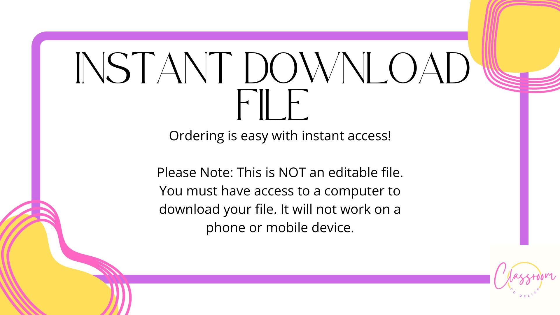 Getting to Know You Form- Printable PDF- INSTANT DOWNLOAD - Etsy