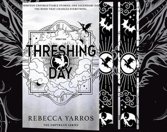 Vorbestellung: Threshing Day UK Hardcover – Die Empyrean-Reihe – Vierter Flügel – Handbesprühte Buchkanten