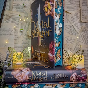 Metal Slinger  - UK Hardcover Custom Hand Sprayed Edges | Fantasy Books