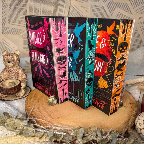 The Ruinous Love Trilogy: Custom Sprayed Edges