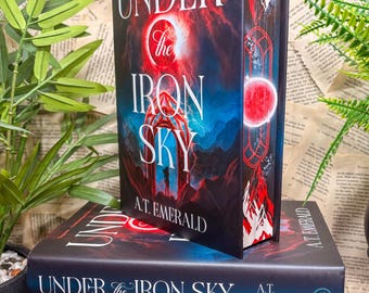 Unter dem eisernen Himmel – Gebundene Ausgabe (UK), handbemalte Kanten | Fantasy-Bücher