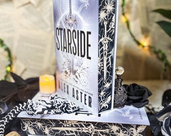 Starside UK Hardcover von Alex Aster Custom handgesprühte Kanten - Special Edition Bücher