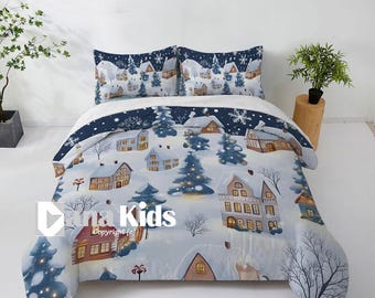 Franco Frosty The Snowman Holiday Quilt Set - Full Size 88 X 92, 3 Piece Bedding Set - View #2