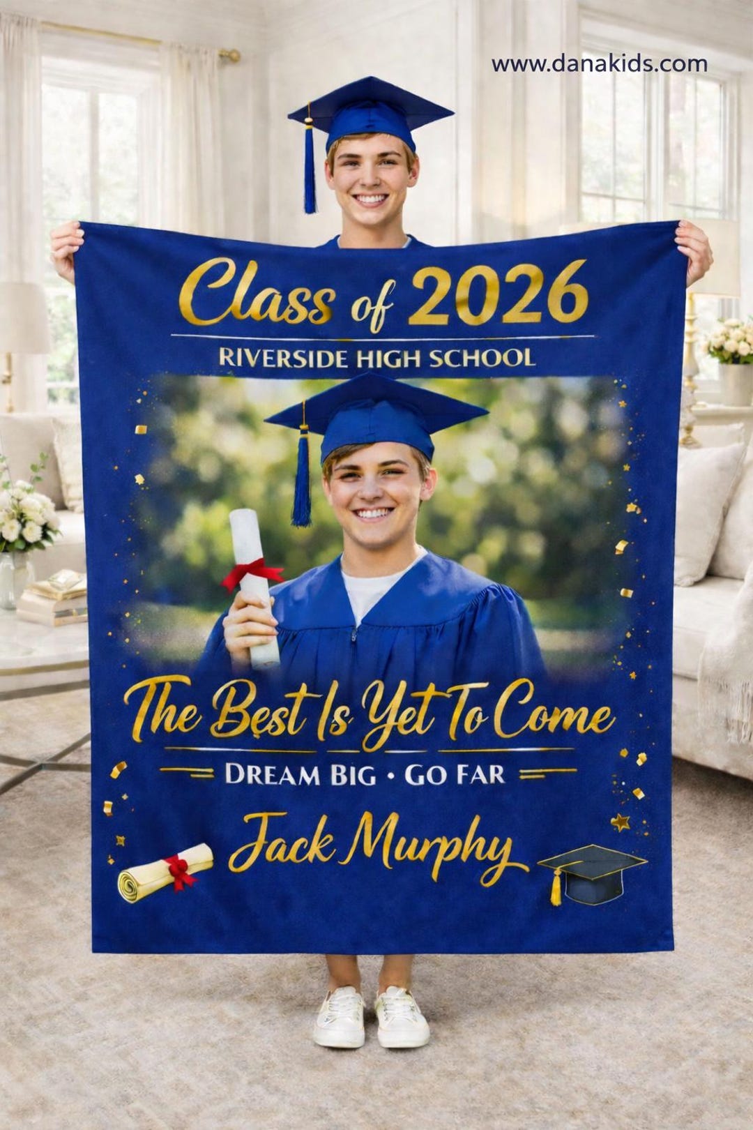 Graduation Obi Personalized Graduation Blanket, Class of 2026, Senior Grad Gift - Etsy