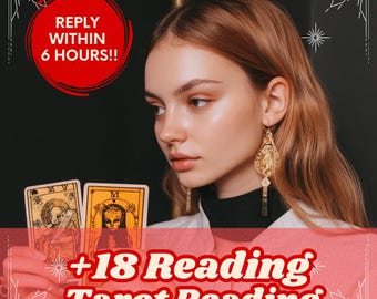 18+ Tarot Reading I SAME DAY Reading I Fast Delivery Reading I Hilarious & Brutally Honest Reading I Psychic Reading I Detailed Love Tarot