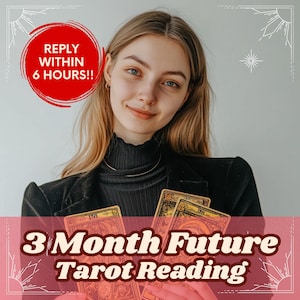 3 maanden: toekomstige tarotlezing I Toekomstige lezing I DEZELFDE DAG lezing I Snelle levering lezing I Paranormale lezing I Lezing tarotkaarten