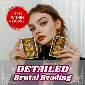Gedetailleerde tarotlegging I lezing DEZELFDE DAG I Snelle levering lezing I Helderziende lezing I Tarotkaarten lezing I Gedetailleerde tarot