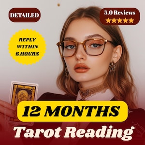 12 Month Tarot Reading I Year Ahead Tarot Reading I 12 Month Future Predictions I Honest Psychic Reading I Future Tarot Reading
