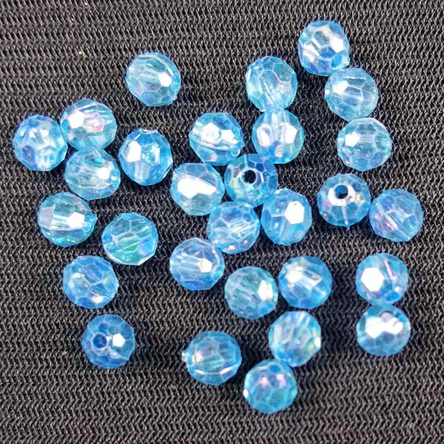 200pcs/6mm/ Beautiful white turquoise charm spacer beads 200pcs/6mm/ Beautiful white turquoise charm spacer beads