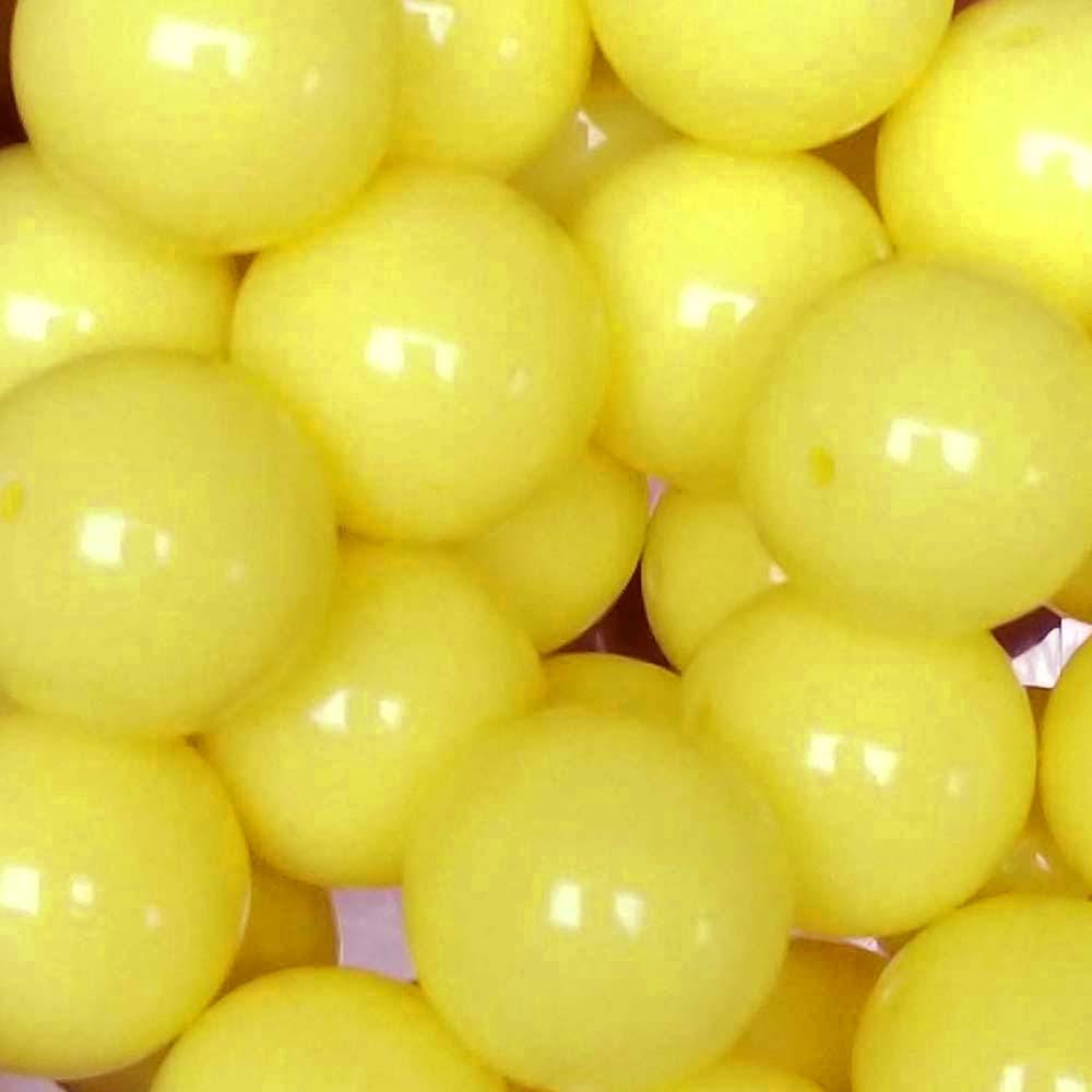 STOCK YOUR STORE: 22mm; 10pcs - 68pcs 500g bag. 10 colors Round Neon Acrylic Plastic Gumball Beads 1mm hole..